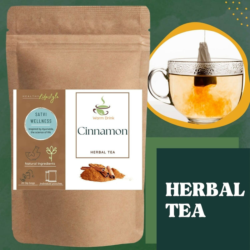 Satvi Wellness Cinnamon Tea Bags
