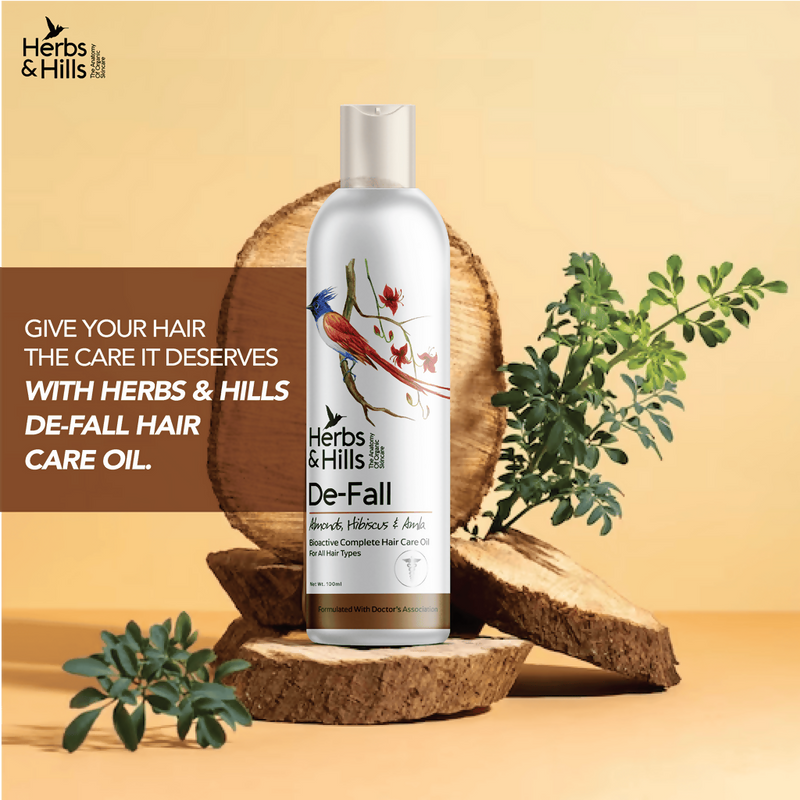 Herbs & Hills De-Fall Bioactive Complete Hair Care Oil