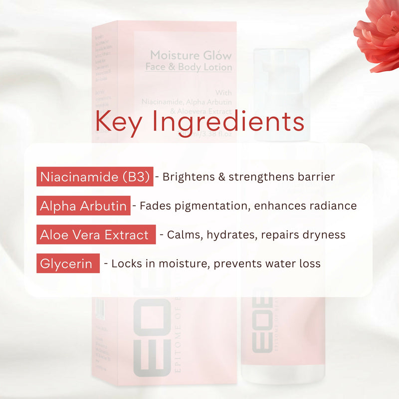 EOB Moisture Glow Lotion for Face & Body