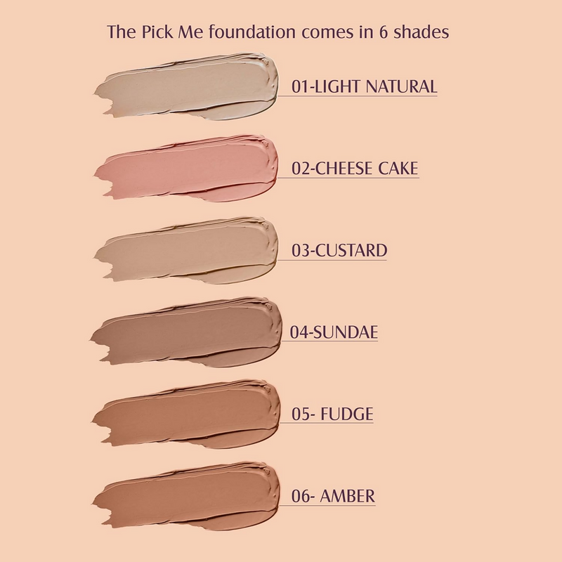 Glam21 Pick Me Matte Foundation - Cheese Cake