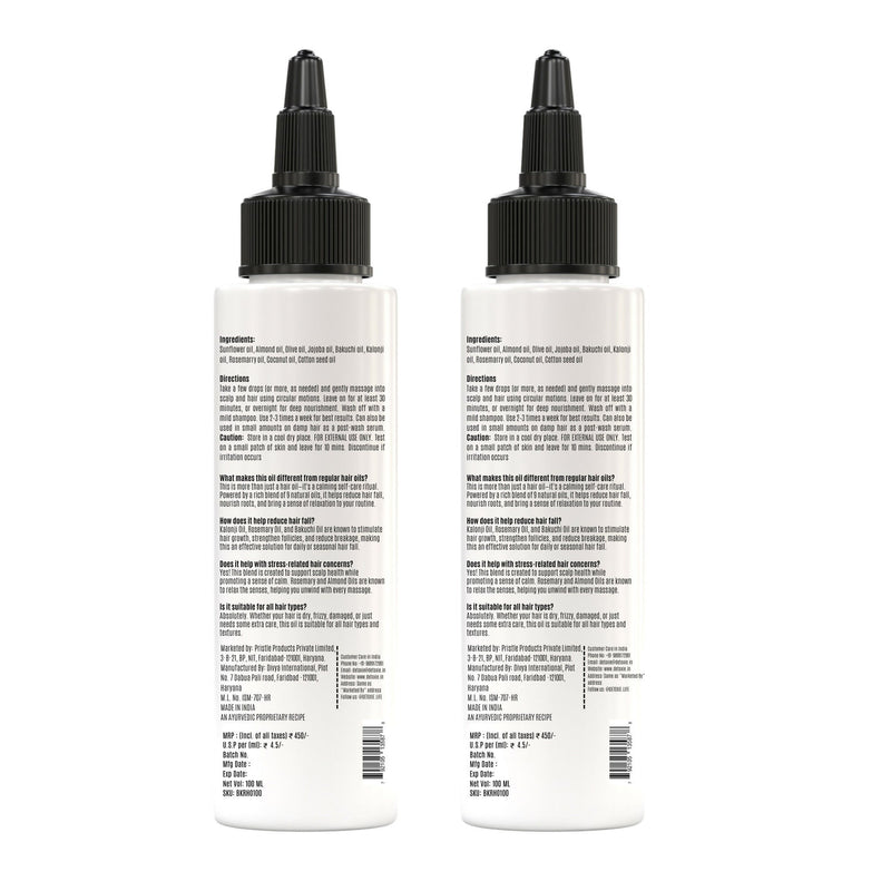 Detoxie Bakuchi Kalonji & Rosemary Hair Oil