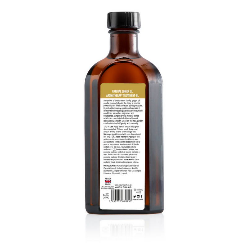 Nature Spell Ginger Oil For Hair & Skin