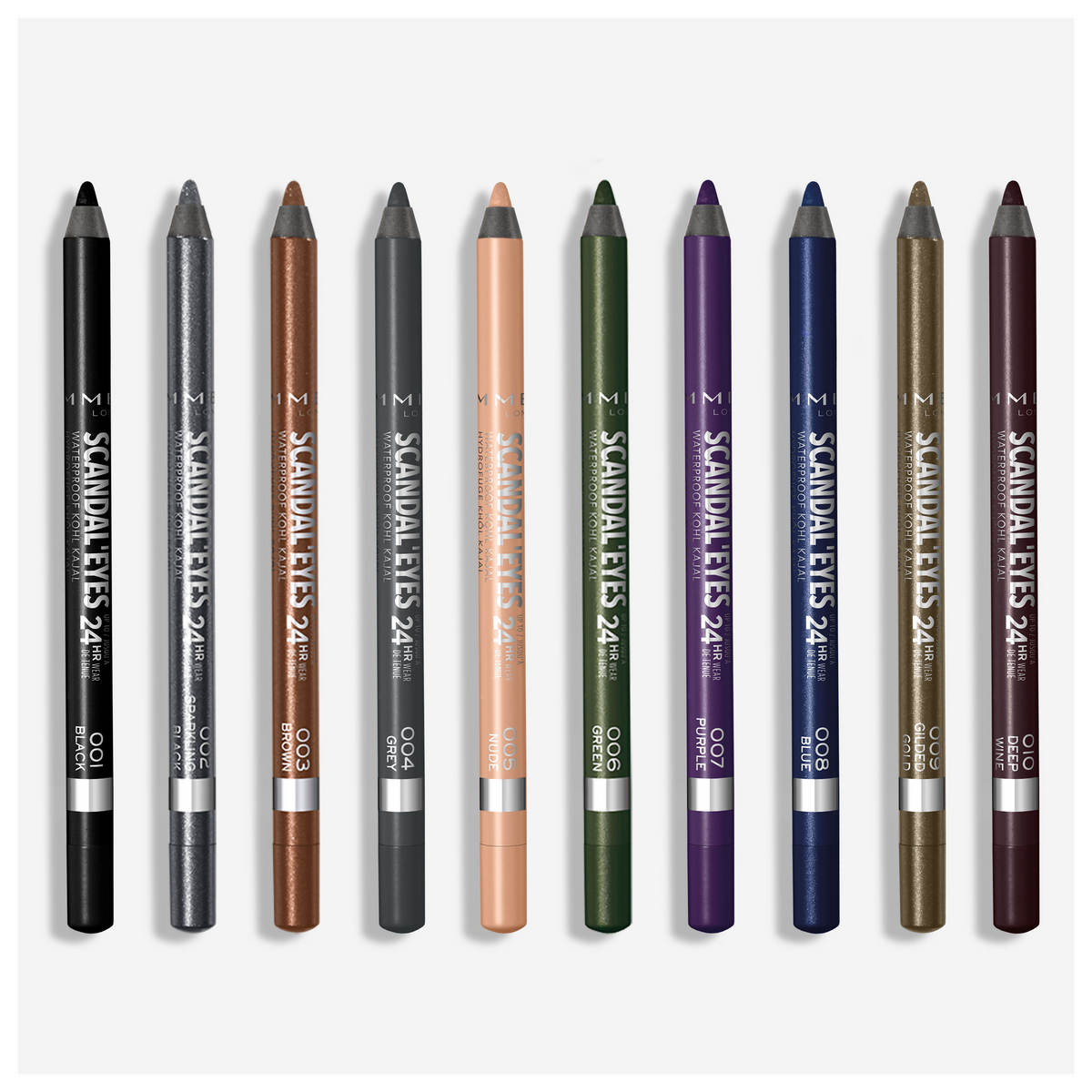 Rimmel London Scandaleyes Waterproof Kohl Kajal Liner - Black
