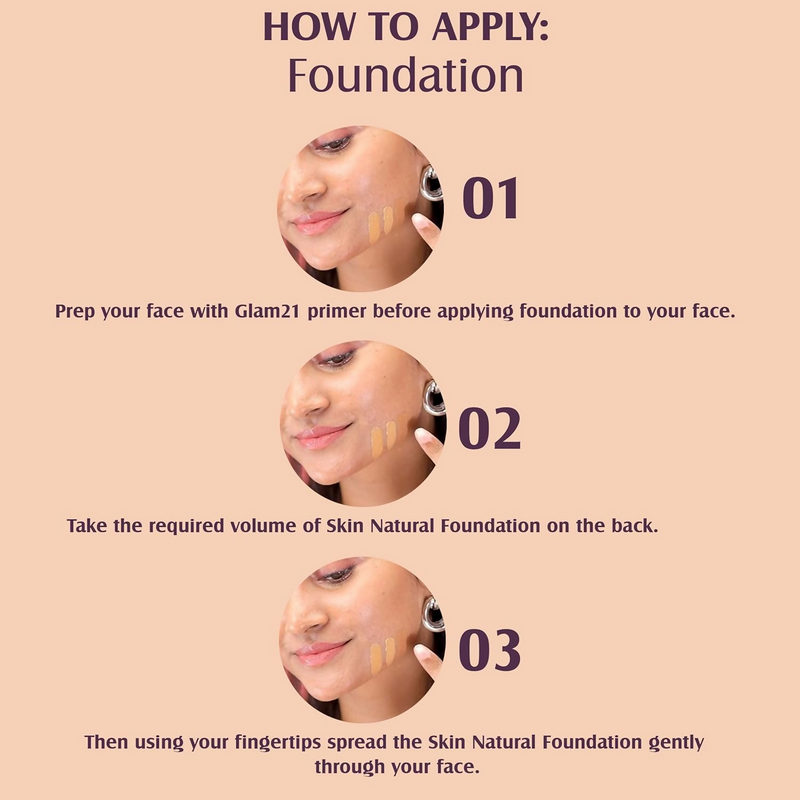 Glam21 Pick Me Matte Foundation - Amber