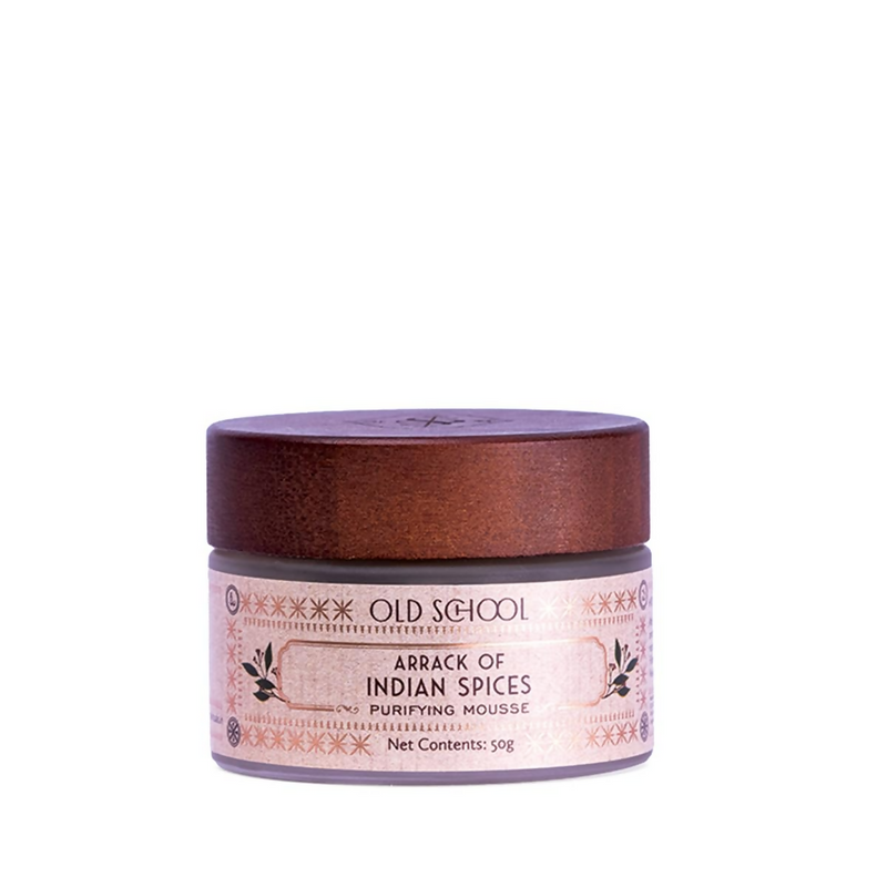 Old School Rituals Arrack of Indian Spices Purifying Mousse Natural Face Moisturizer