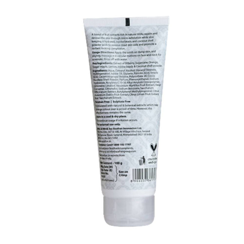 Azafran Organics Everyday Gentle Face Scrub