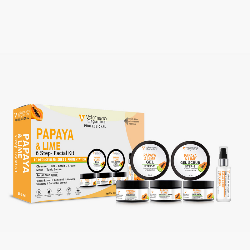 Volamena Organics Papaya & Lime Facial Kit