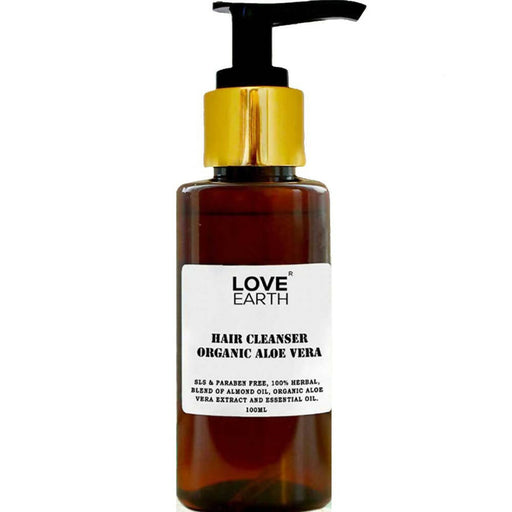 Love Earth Hair Cleanser with Organic Aloe Vera