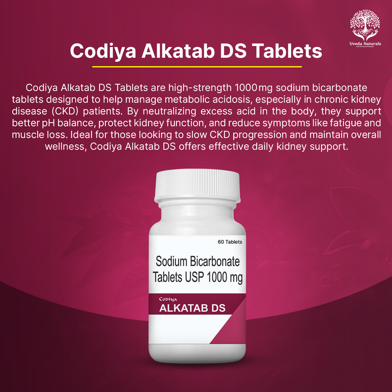 Uveda Naturals Codiya Alkatab DS Tablets