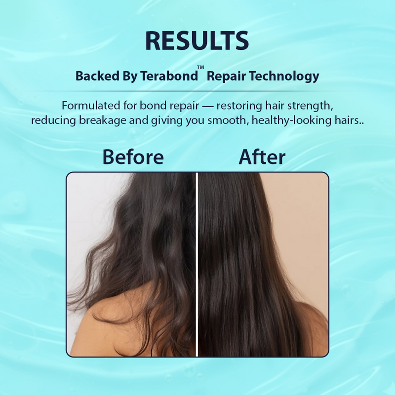 Dermistry Bond Repair & Restore Hair Serum, Mask& Shampoo TeraBond Maleic Acid Protein