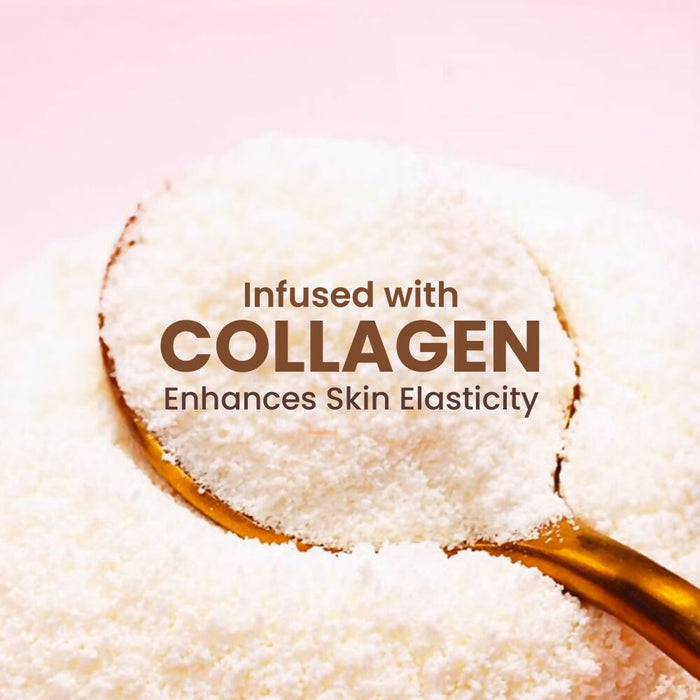 Wild Oak Iced Coffee Shea Butter Sugar Scrub with Ascorbic Acid, Vegan Collagen & Peptides For Tan Removal & Smooth Skin
