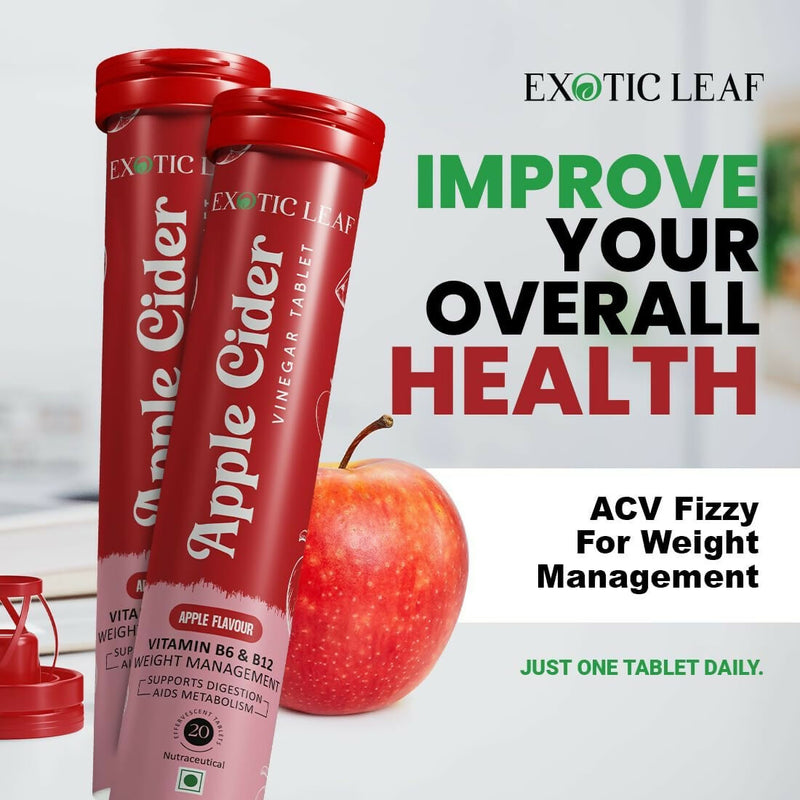 Exotic Leaf Apple Cider Vinegar Tablets