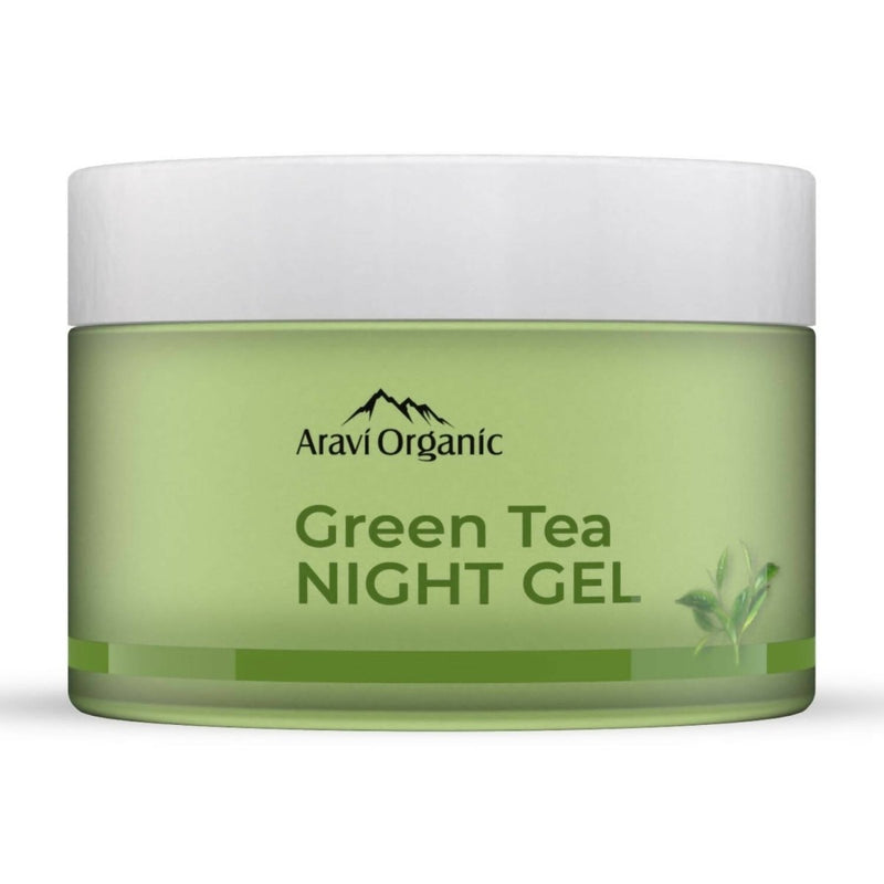 Aravi Organic Vitamin C Green Tea Night Gel Cream