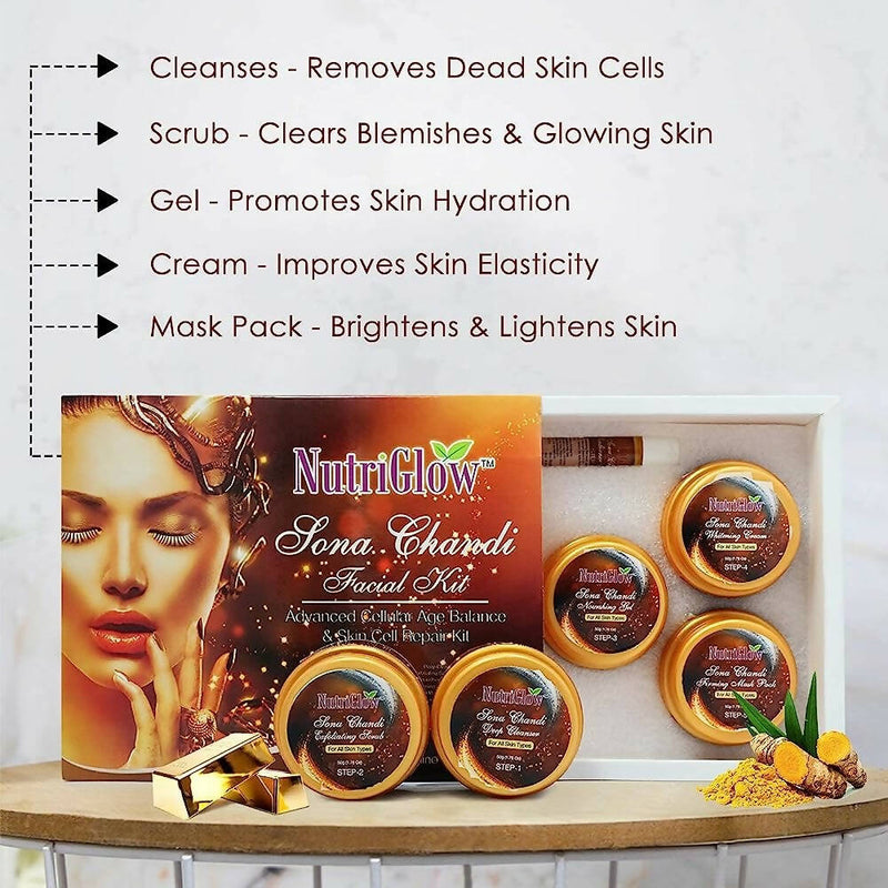 NutriGlow Sona Chandi Facial Kit