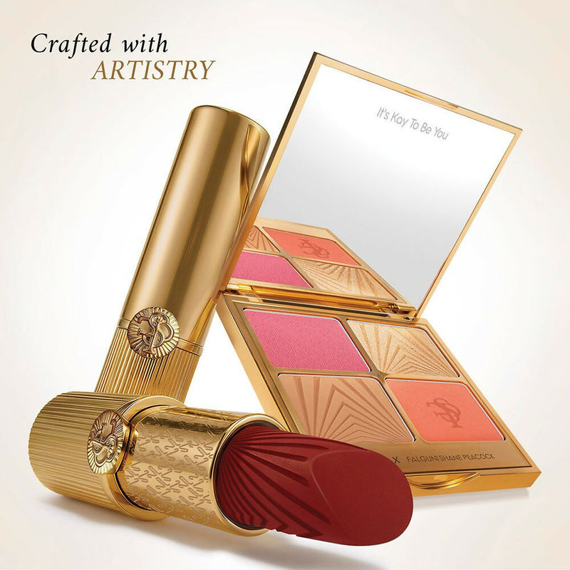 Kay Beauty x Falguni Shane Peacock Luxe Matte Lipstick - Blush Zari