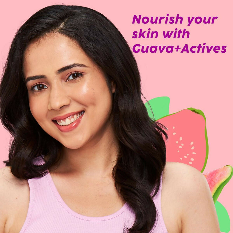 PLIX The Plant Fix Guava Glow Juicy Cleanser For Skin Brightening With Vitamin C