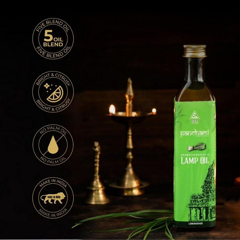 Panchami Sacred Fragrances - Lemongrass Lamp Oil