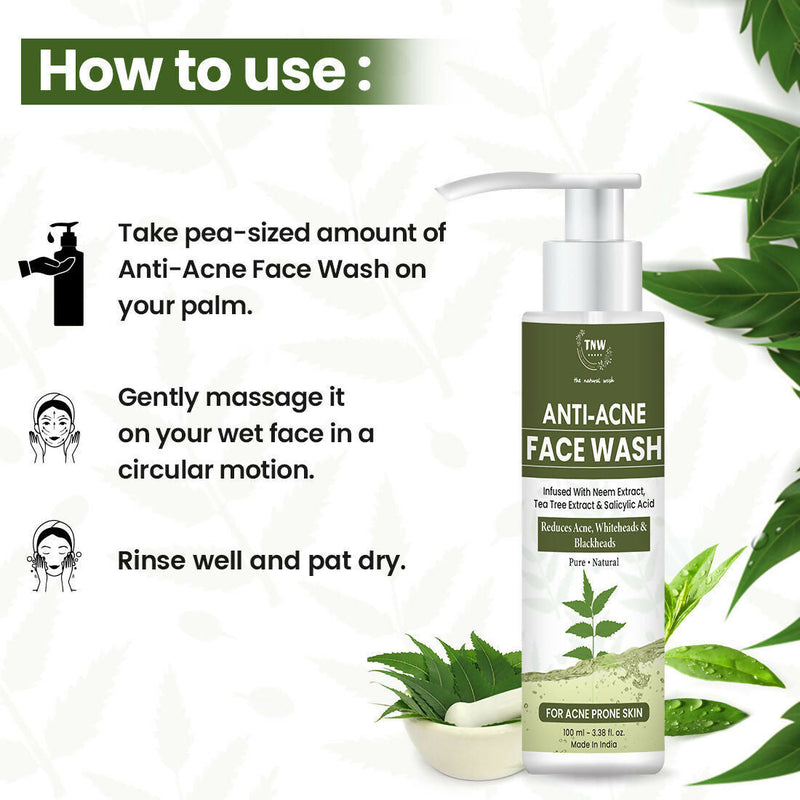 The Natural Wash Anti Acne Face Wash