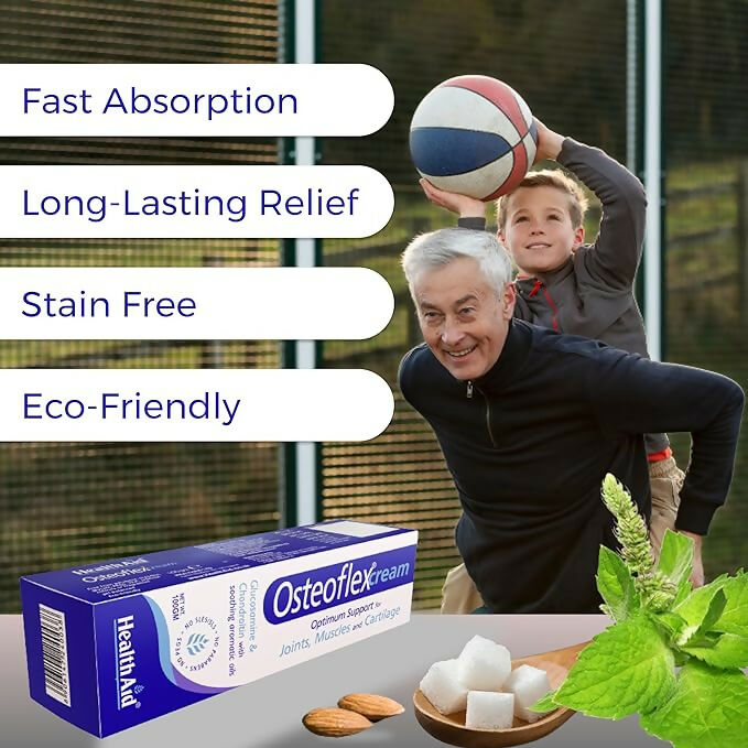 HealthAid Osteoflex Glucosamine & Chondroitin with Soothing Aromatic Oils Cream
