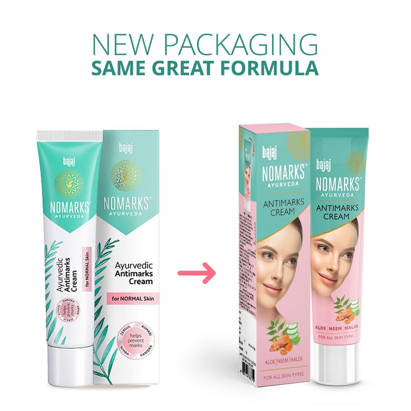 Bajaj Nomarks Ayurvedic Antimarks Cream For Normal Skin