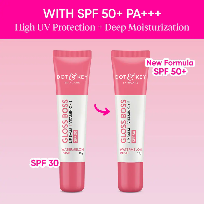 Dot & Key Gloss Boss Watermelon Rush Lip Balm