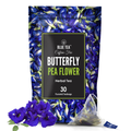 Blue Tea Butterfly Pea Herbal Tea Bags | Anti-Oxidant Rich Herbal Flower Based Caffeine Free - No Preservatives | Detox Tea Natural Premium Herbal Tea