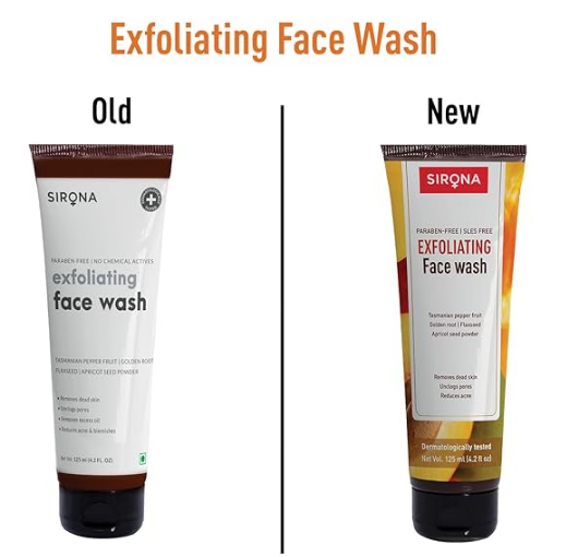 Sirona Exfoliating Face Wash