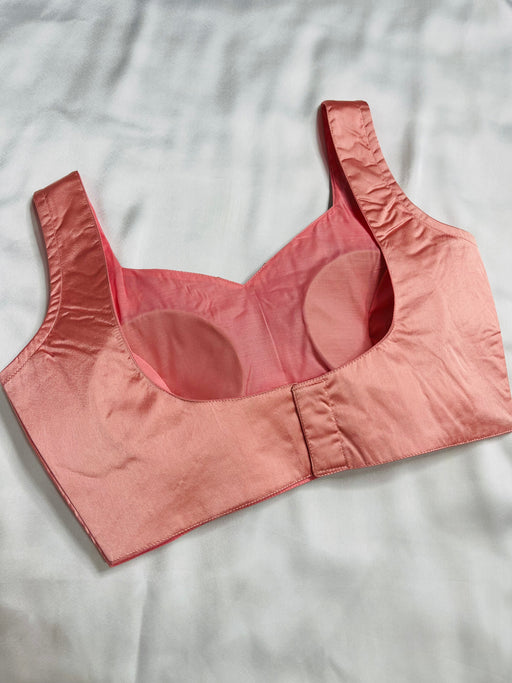Peach Flesh Handwork Blouse