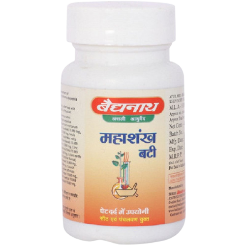 Baidyanath Jhansi Mahashankh Bati 40 Tabs