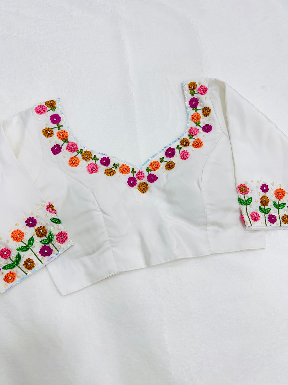 Glacier Handwork Blouse