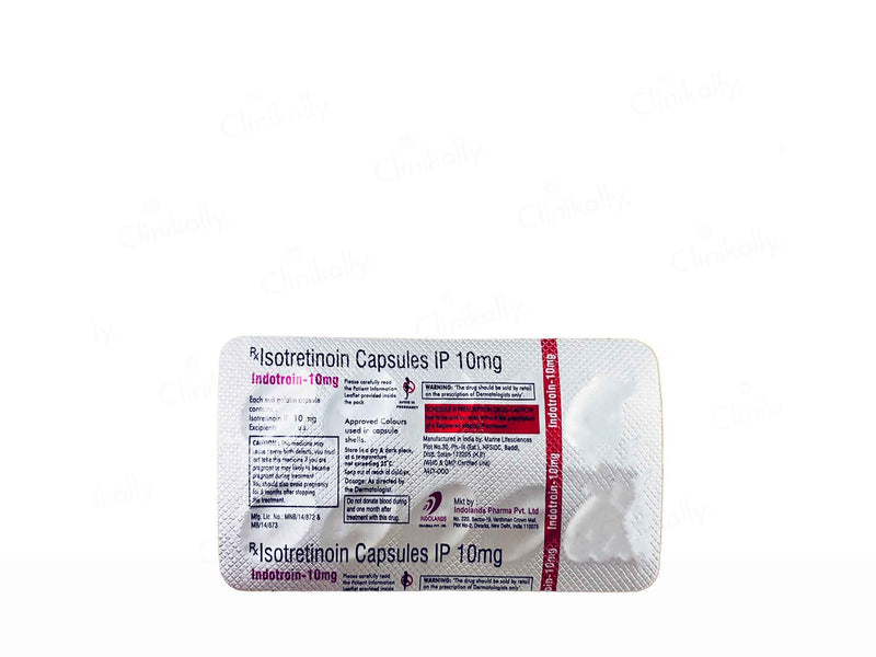 Indotroin 10mg Soft Gelatin Capsule
