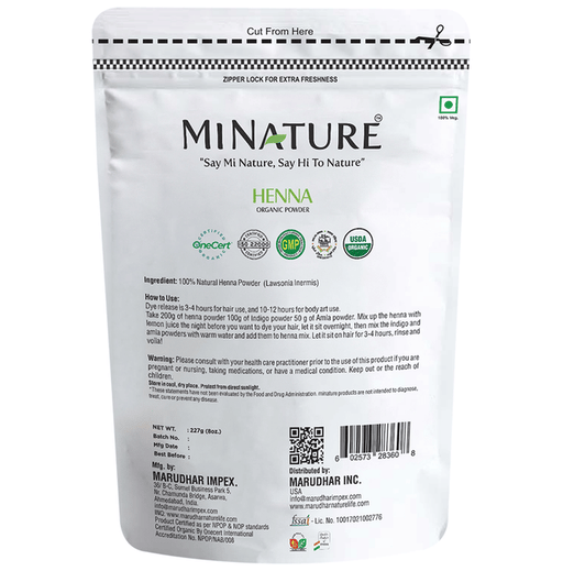 Minature Henna Organic Powder