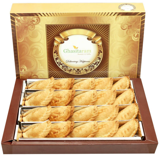 Ghasitaram Holi Sweets - Air Fried/ No Oil Diet Gujiyas