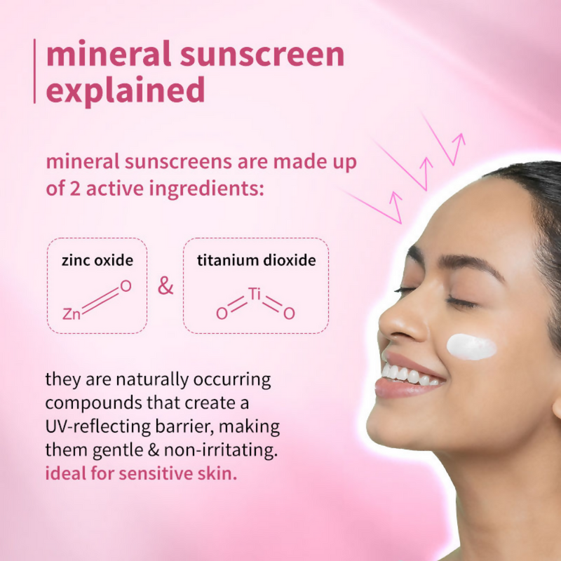 Plum Oat & Ceramide Complex 100% Mineral Sunscreen SPF 50 PA+++