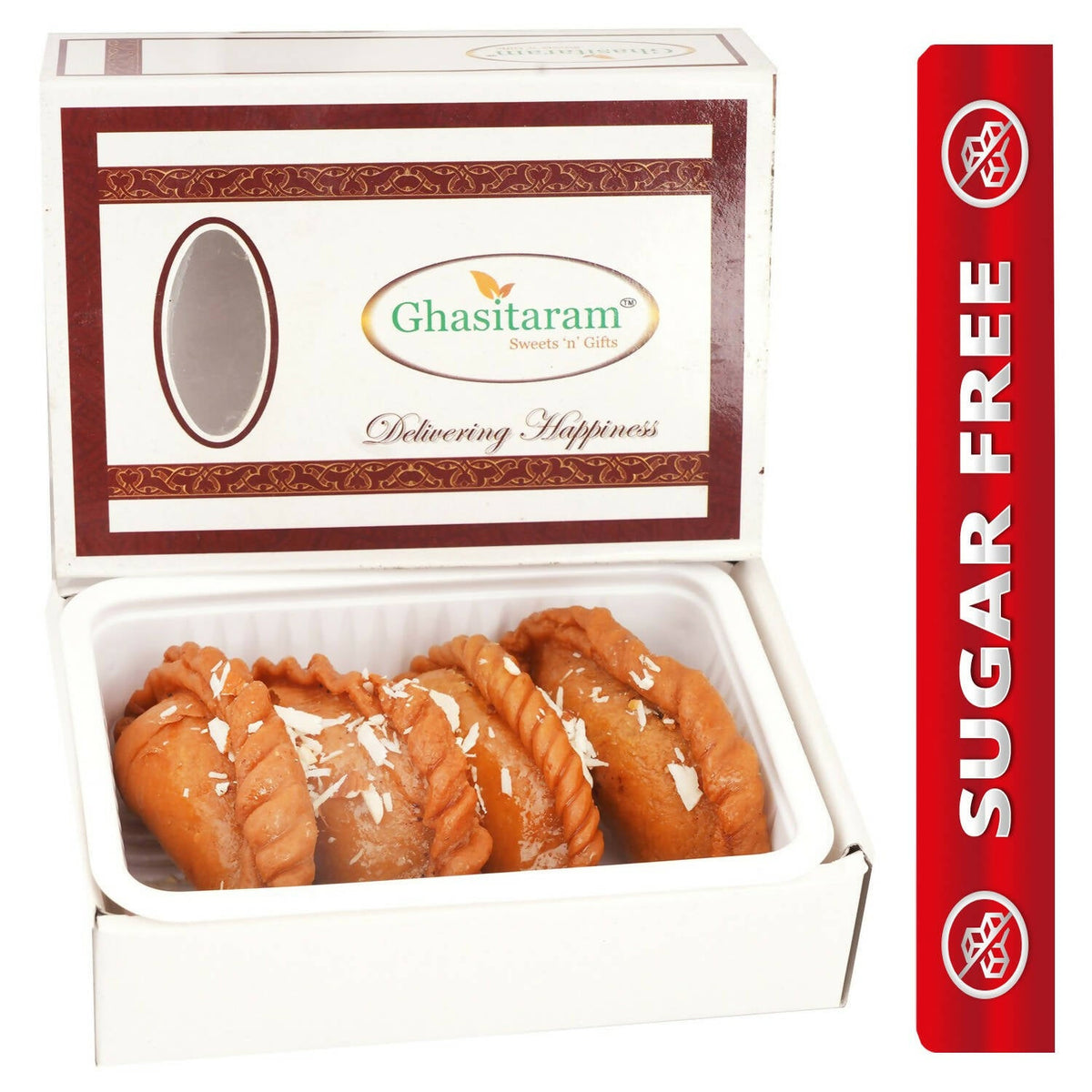 Ghasitaram Sugarfree Healthy Wheat Gujiya Box