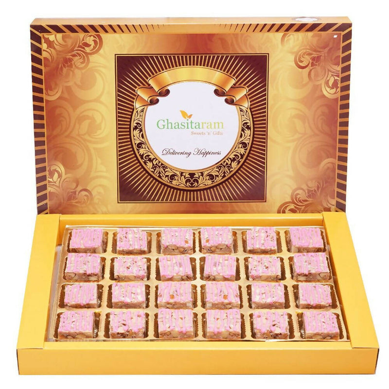 Ghasitaram Strawberry Dryfruit Bites