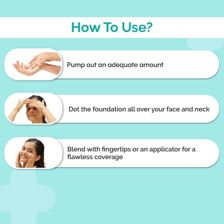 The Derma Co 2% Niacinamide High Coverage Foundation-03 Natural - Limited Time Offer