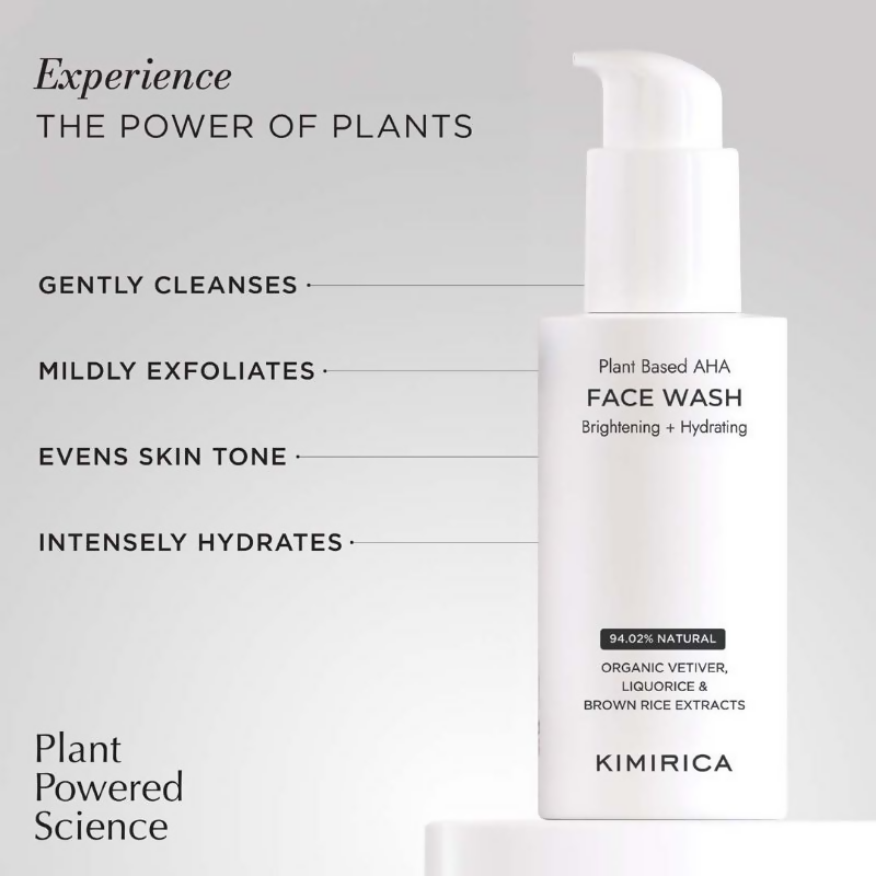 Kimirica Brightening + Hydrating Face Wash