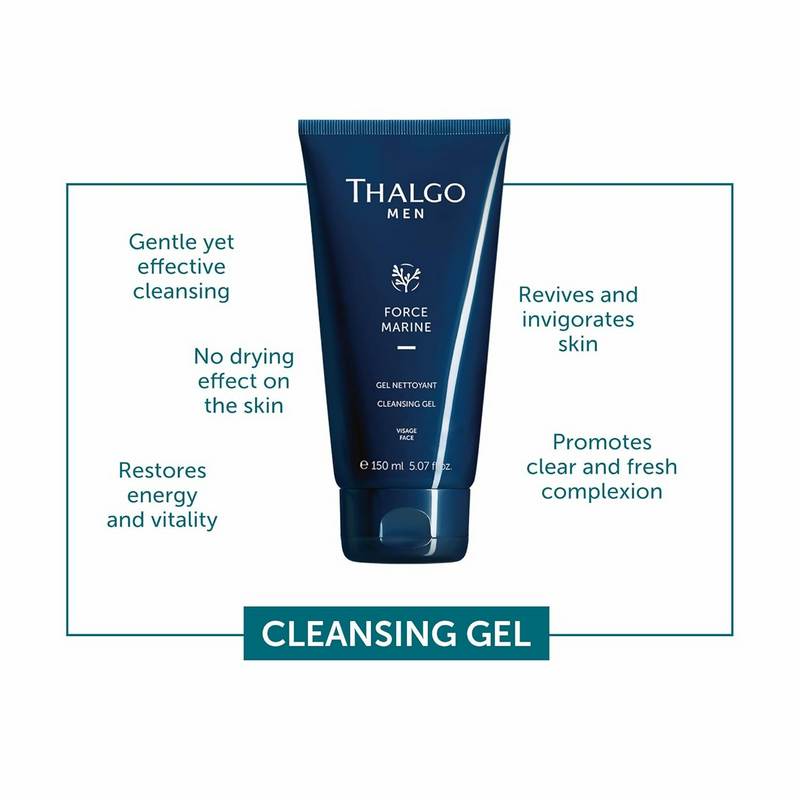 Thalgo Cleansing Gel - Refreshing Purifying Men’s Face Wash