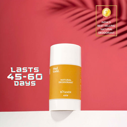 Bitamin Natural Deodorant Wild Root, Oud Gold, Seasalt Roll On