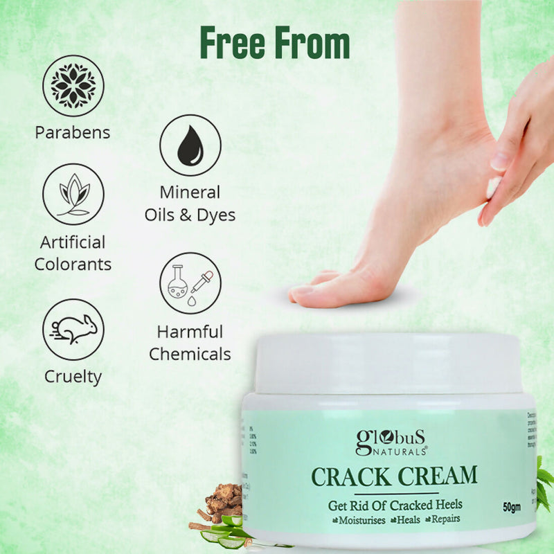 Globus Naturals Crack Cream Green
