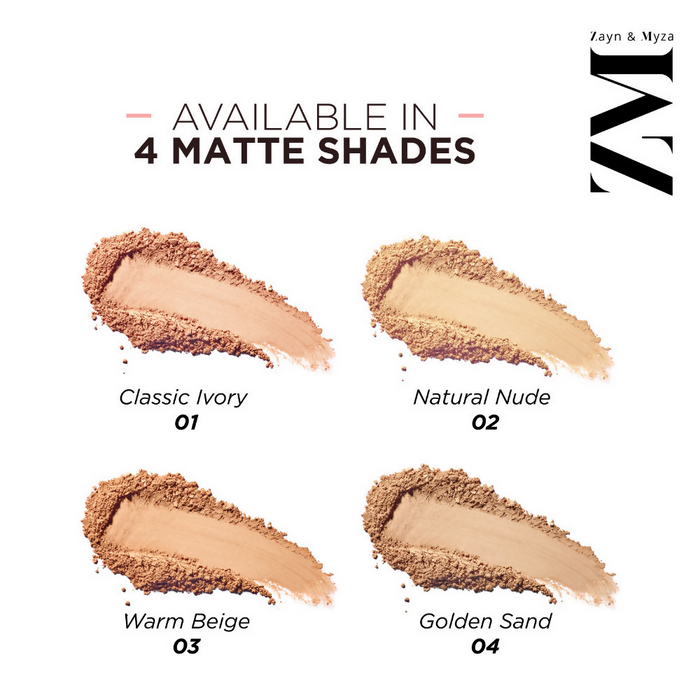 Zayn & Myza Pollution Defense CC with SPF 30 Compact Warm Beige