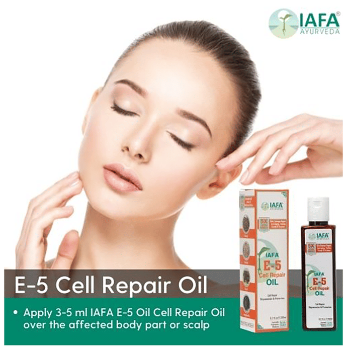 Iafa Ayuveda E-5 Cell Repair Oil