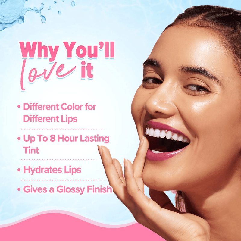 Aqualogica Plump+ Pouty Li-Ph Gloss - Watermelon Slice - Limited Time Offer