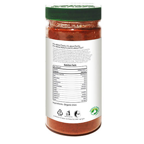 Nature Land Organics Red Chilli Powder