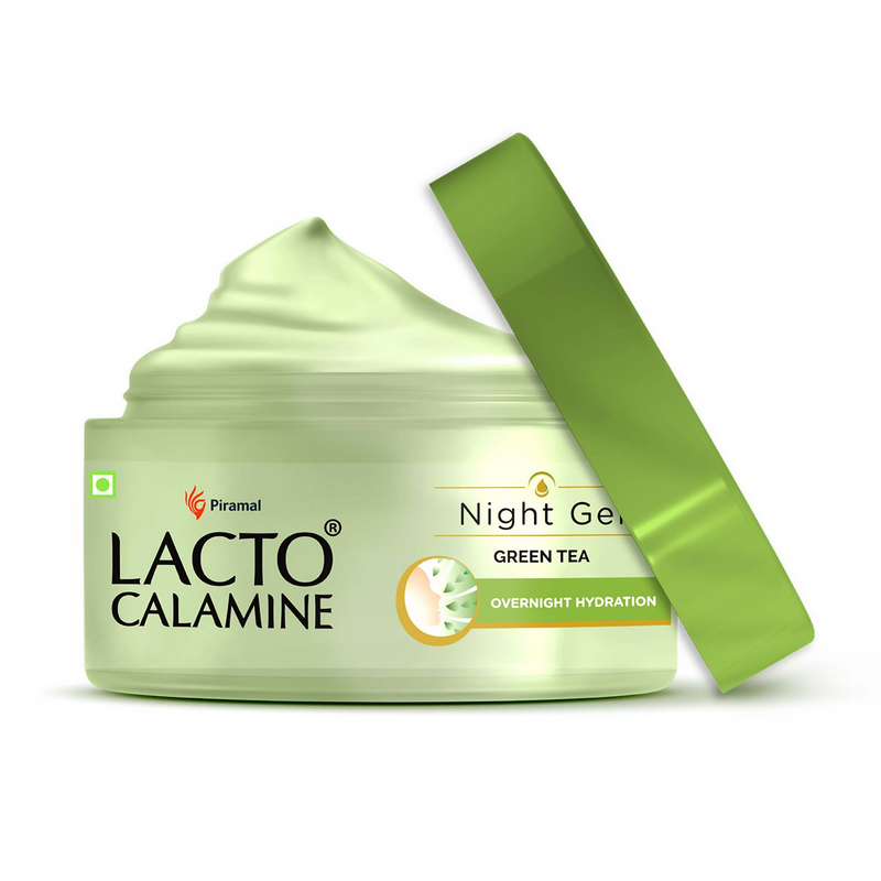 Lacto Calamine Night Gel with Green Tea