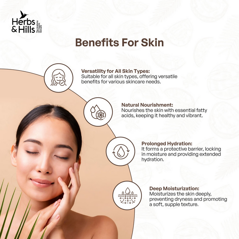 Herbs & Hills Organic Virgin Coconut Oil