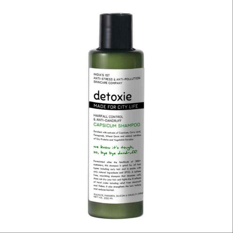 Detoxie Anti-Dandruff & Flake Relief Capsicum Shampoo