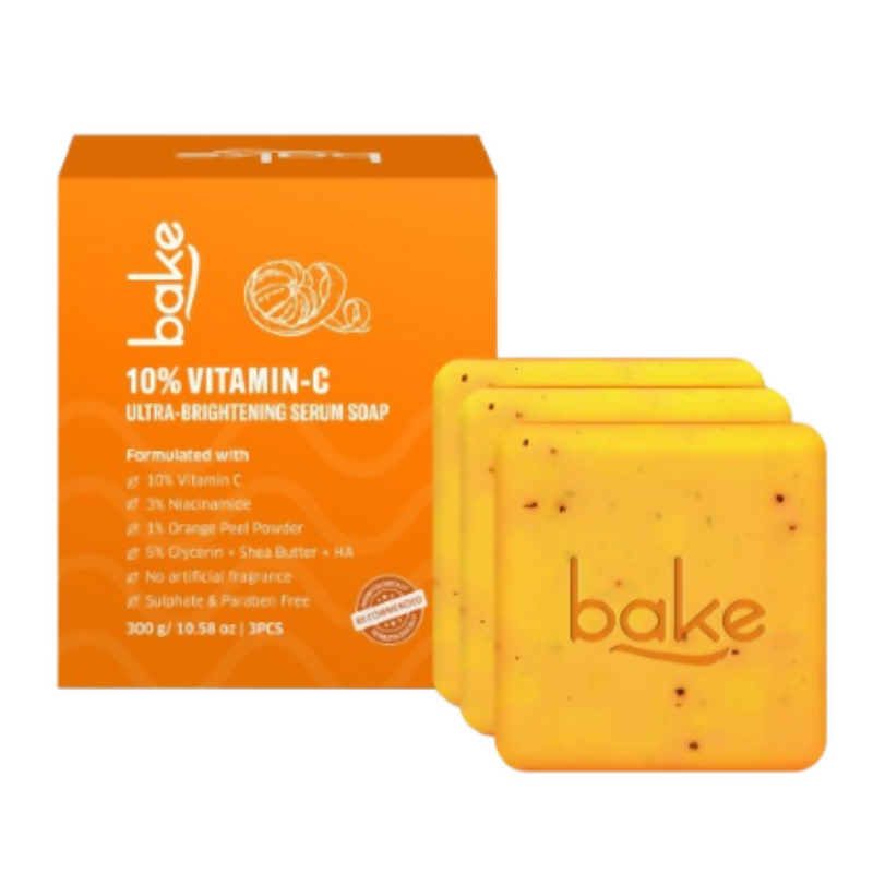 Bake 10% Vitamin C Ultra Brightening Serum Soap