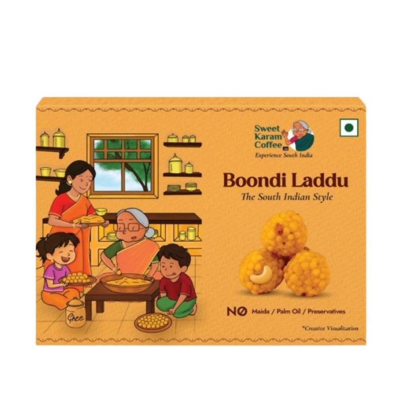 Sweet Karam Coffee Boondi Laddu